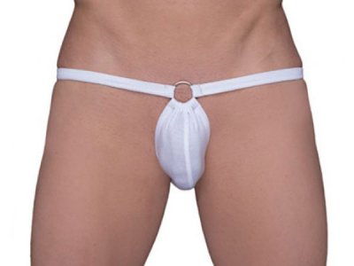 Tartarus Greek Bikini Underwear White TRU-201