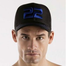 Code 22 Baseball Hat Black 8050 Code 22 Baseball Hat Black 8050