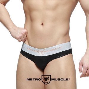 M2W MetroMuscleWear Cortina Metallic Competition Square Cut ...